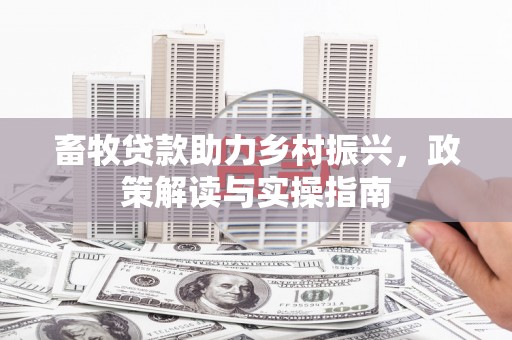 江汉畜牧贷款助力乡村振兴，政策解读与实操指南