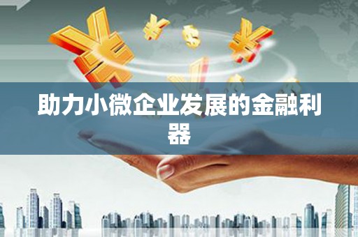 江汉助力小微企业发展的金融利器